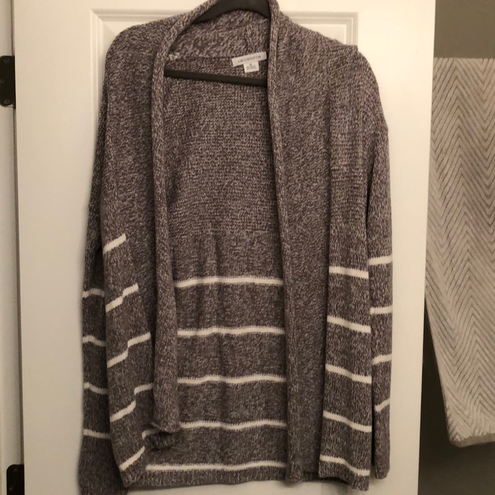 Striped cardigan